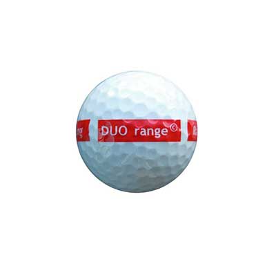 2-piece DUO range ball White 90 Compression