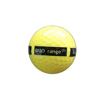 2-piece DUO range ball Yellow 90 Compression