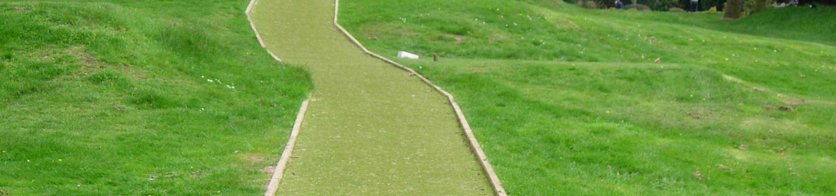 Artificial Turf Pathway for Golf Course