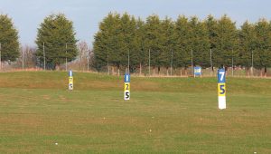 Ladder Distance Markers at the Vale Golf & Country Club