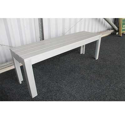 Silver Bench Driving Range Furniture