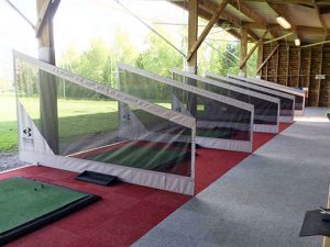Silver and Black Hanging Bay Dividers