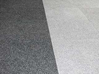 Spike Range Carpet Tiles Anthracite with Steel Grey