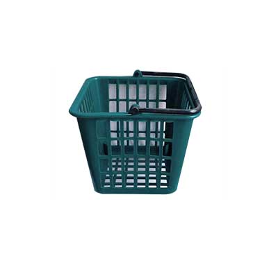 Square plastic basket