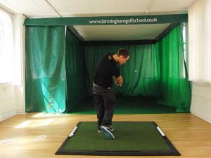 Indoor Hitting Golf Enclosure