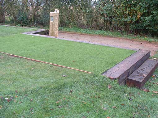 Artificial Tee Turf 45mm sand and rubber infill