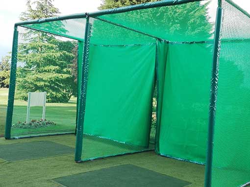 Double Bay Outdoor Golf Hitting Enclosure
